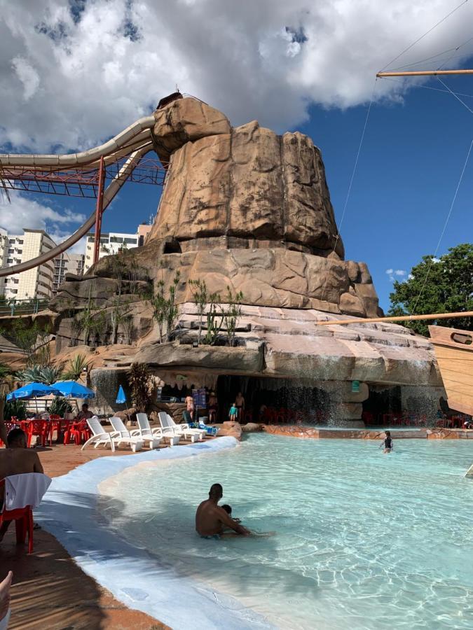 Апартаменти Piazza Diroma C/ Acqua Park - Viaggio Locacoes Por Temporada Калдас-Новас Екстер'єр фото