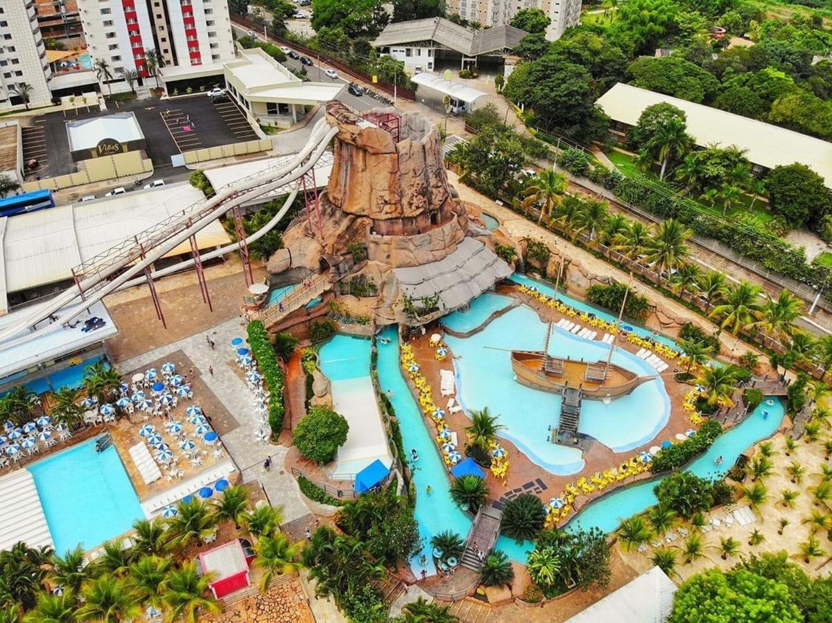 Апартаменти Piazza Diroma C/ Acqua Park - Viaggio Locacoes Por Temporada Калдас-Новас Екстер'єр фото